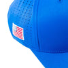 Perforated Performance Cap - USA Royal Blue