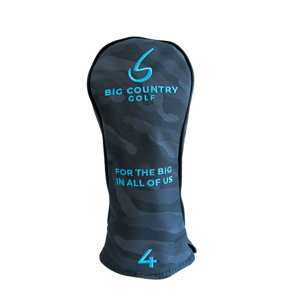 Big Country Golf Camo Headcover - Blue