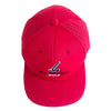 Perforated Performance Cap - USA Red