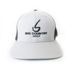 Big Country Perforated Performance Cap - Black/Silver