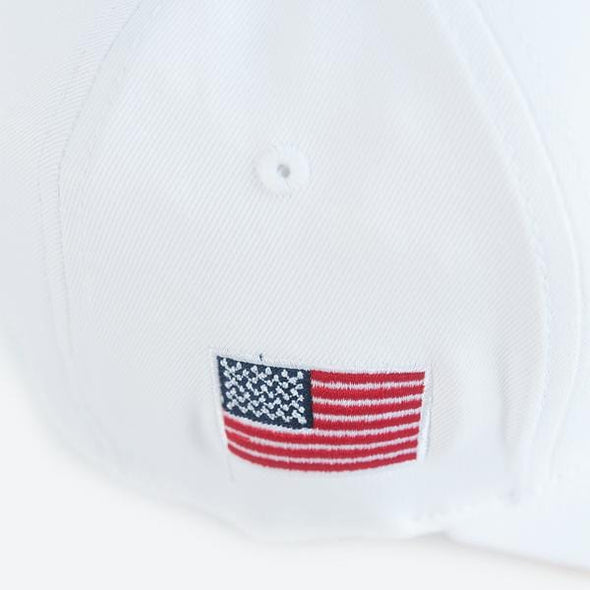 Performance Cap - USA White